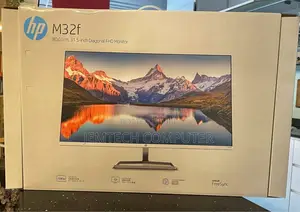 HP M32f 31.5" FHD Monitor, Black Color, Connectivity: 1 VGA`