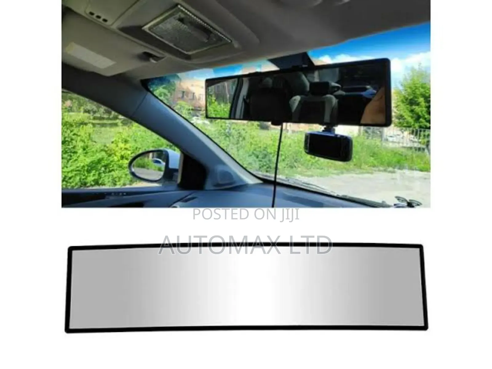 Wide Angle Panoramic Interior Rear View Mirror. For Toyota