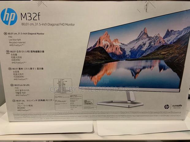 HP M32f 31.5" FHD Monitor, Black Color^HP M32f 31.5" FHD