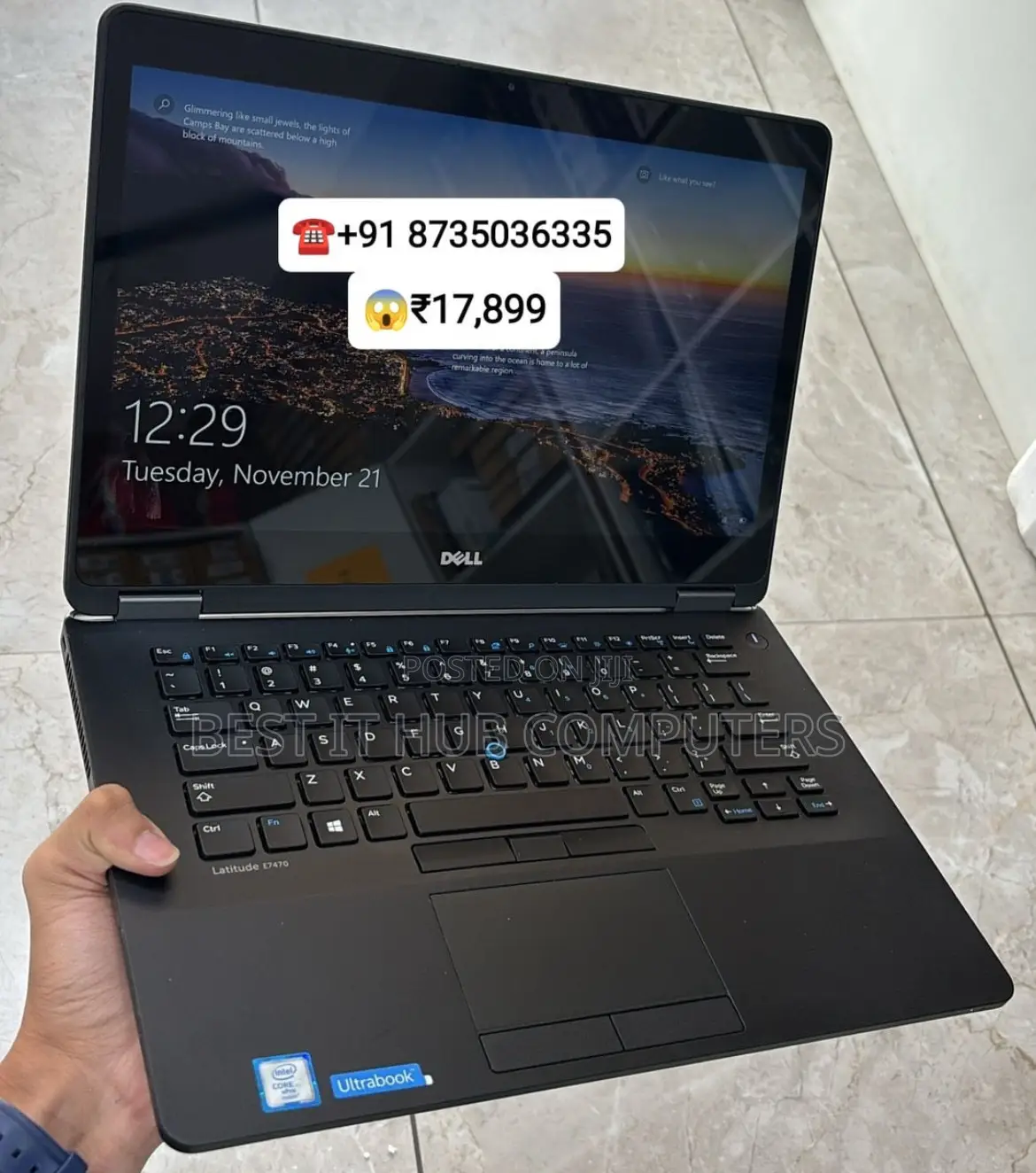 Laptop Dell Latitude E7470 8GB Intel Core i5 SSD 256GB