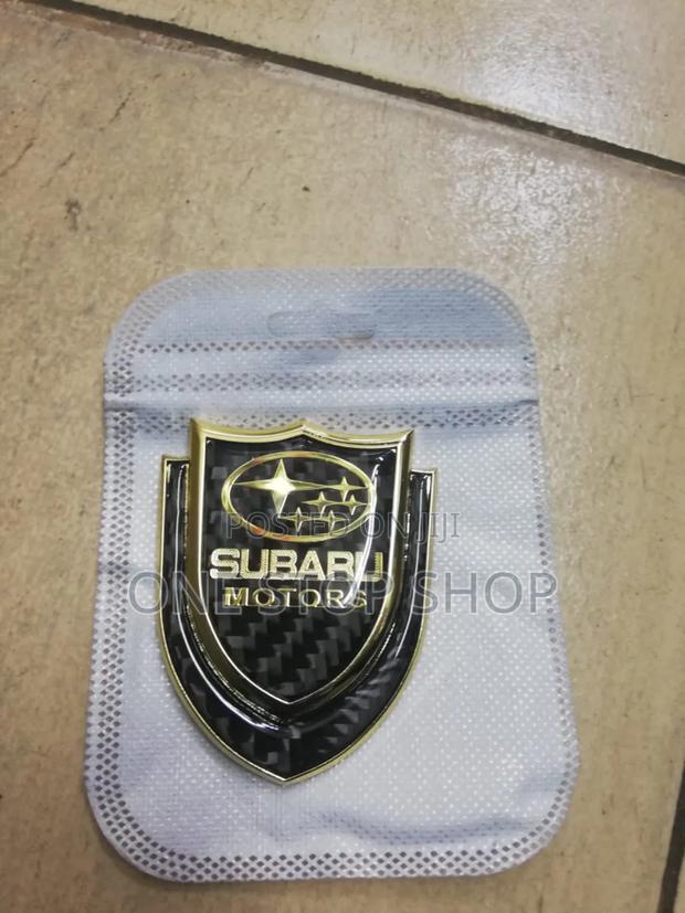 Subaru Self Adhesive Owners Club Badge