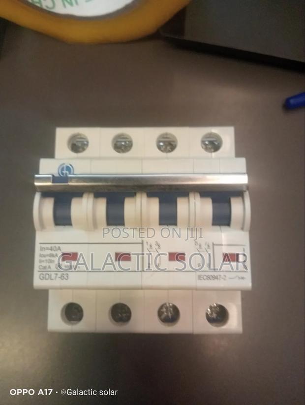 40a 4pole 40a Solar MCB