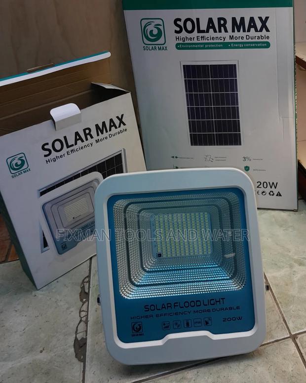 Solar Flood Light 200W Solar Max
