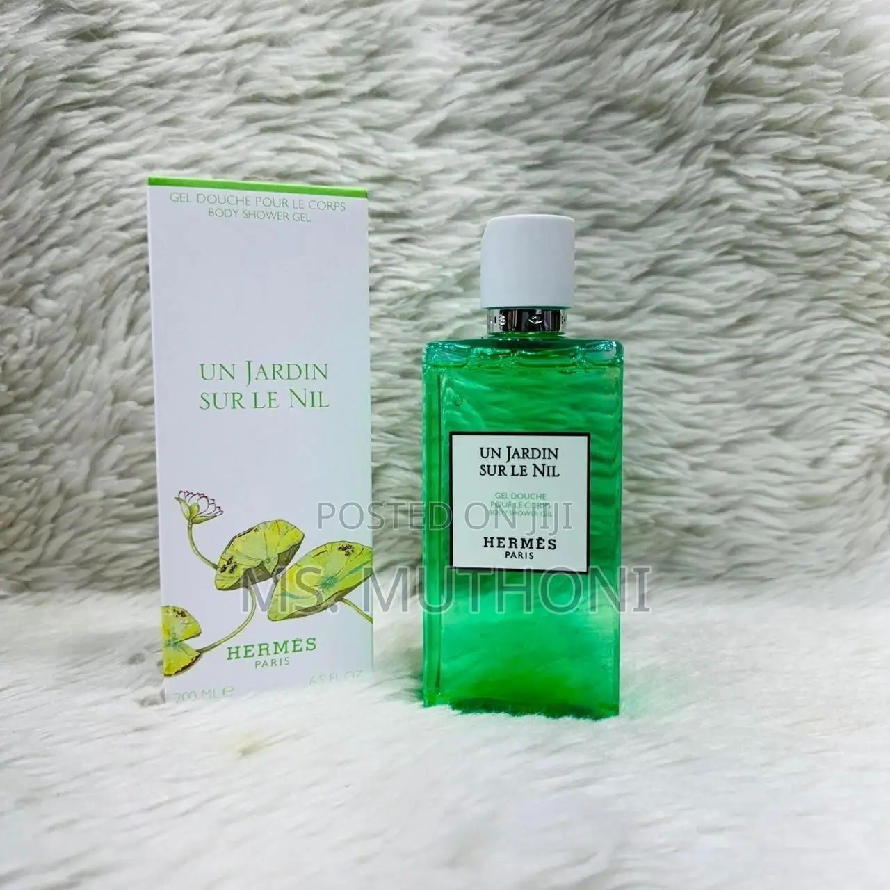 Un Jardin Sur Le Nil by Hermes 6.5 Oz Body Shower Gel