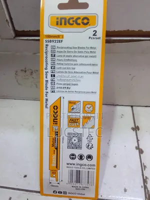 INGCO SSB922EF Reciprocating Saw Blade for Metal 2pcs Set