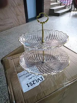 *2 Tier Cupcake / Fruit / Snack Tray