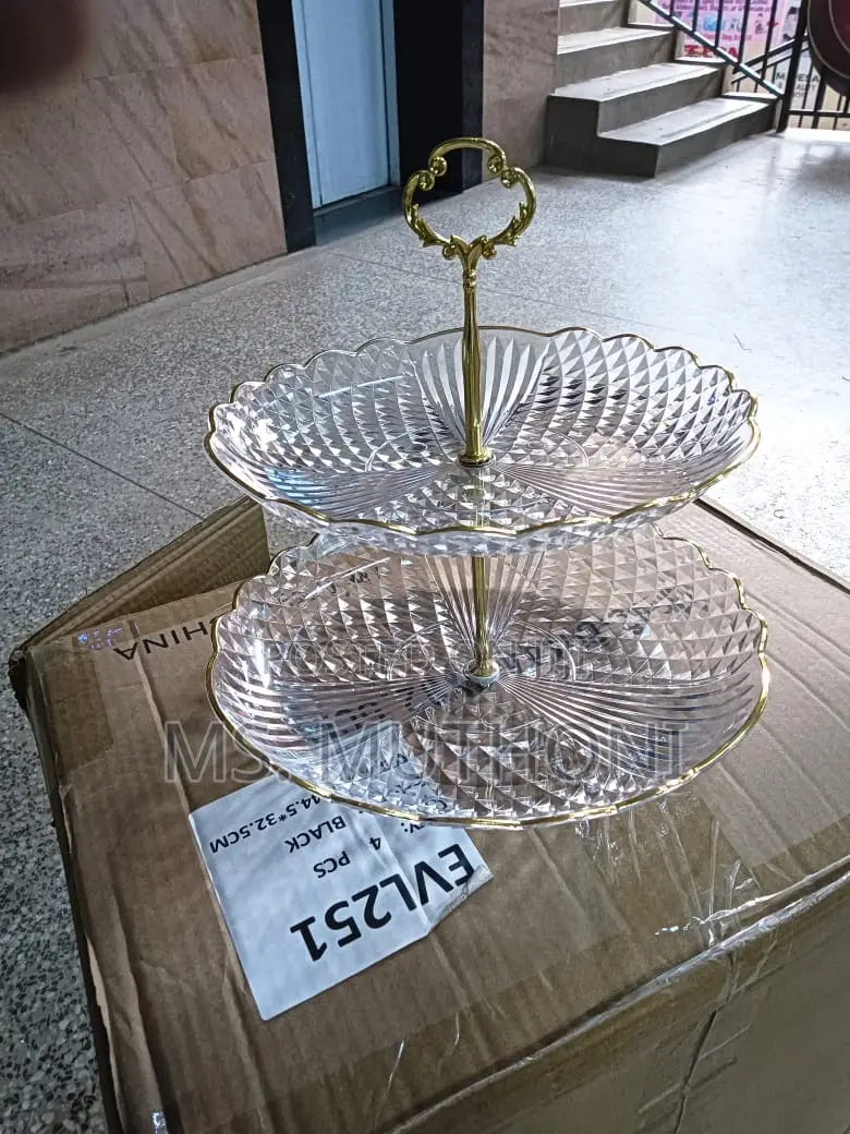 *2 Tier Cupcake / Fruit / Snack Tray