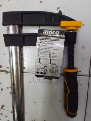 INGCO HFC021201 F Clamp With Plastic Handle 120×300mm