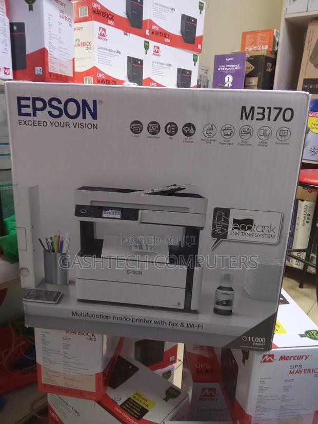 M 3170 Epson Black and White Printer - thumbnail 3