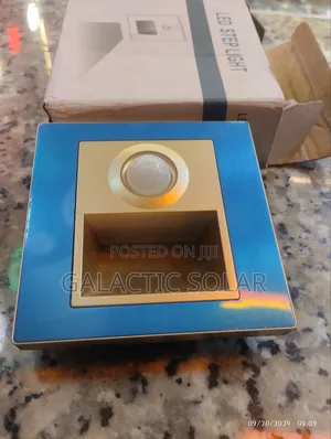 Gold Step Lights Motion Sensor