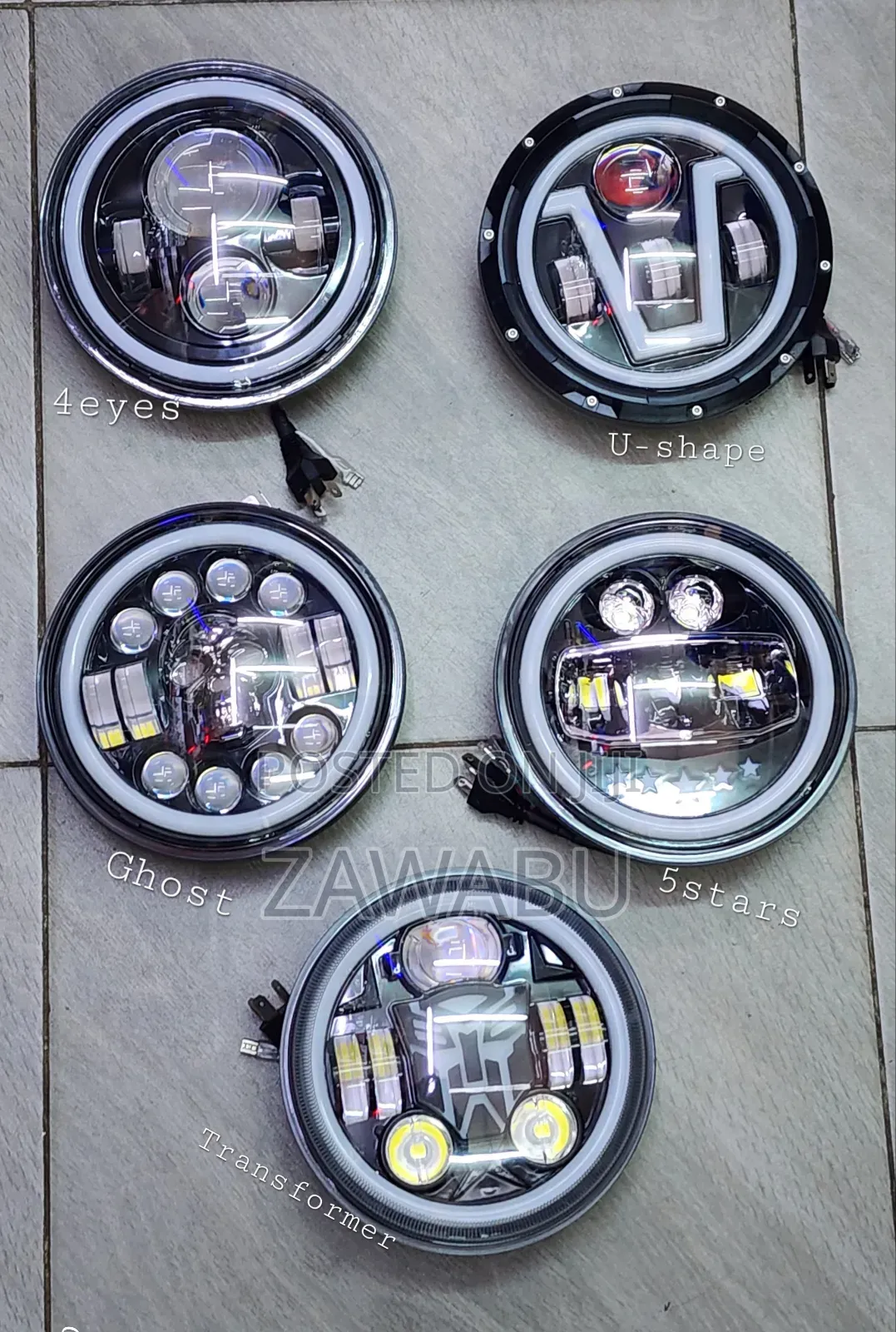 7 Inch Round LED Headlights