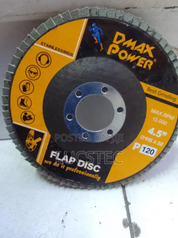 Dmaxpower P120 Flap Disc Stainless 4.5"