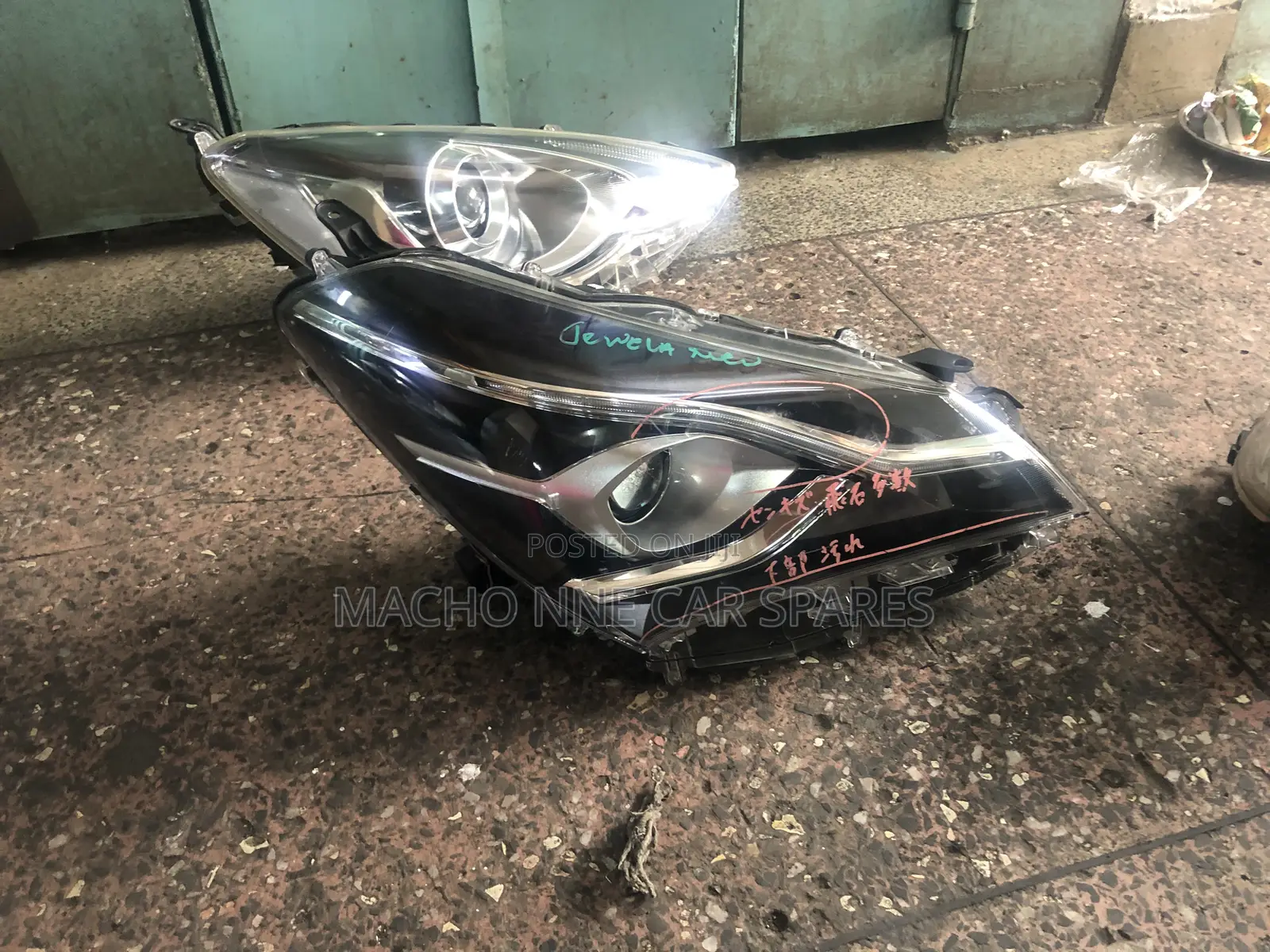 Toyota Vitz 2018 Headlight (303)Black