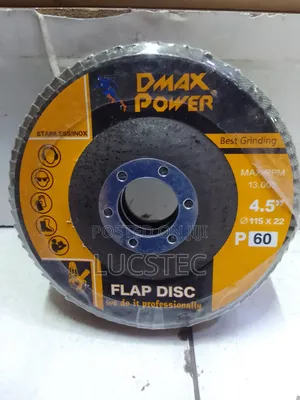 Dmaxpower P60 Grinding Disc 4.5" Stainless/Inox