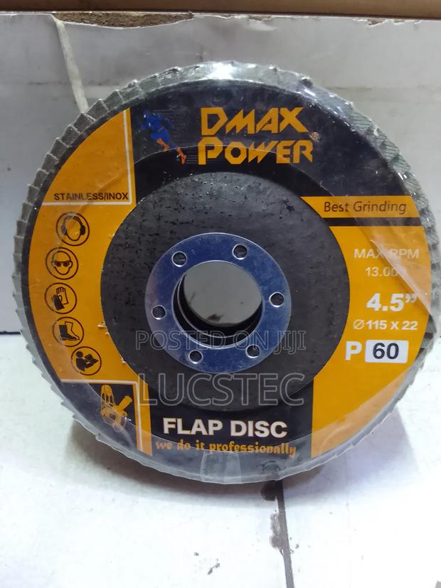 Dmaxpower P60 Grinding Disc 4.5" Stainless/Inox