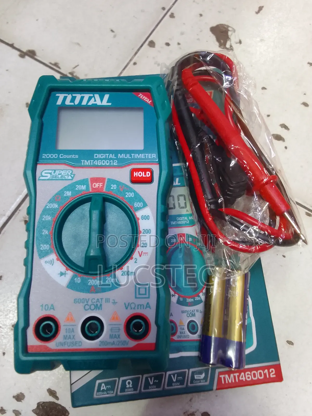 Total TMT460012 Digital Multimeter CATIII 600V