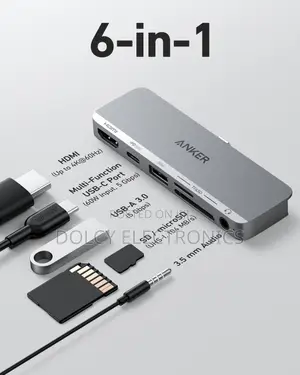 Anker 541 USB-C Hub (6-in-1, for iPad)