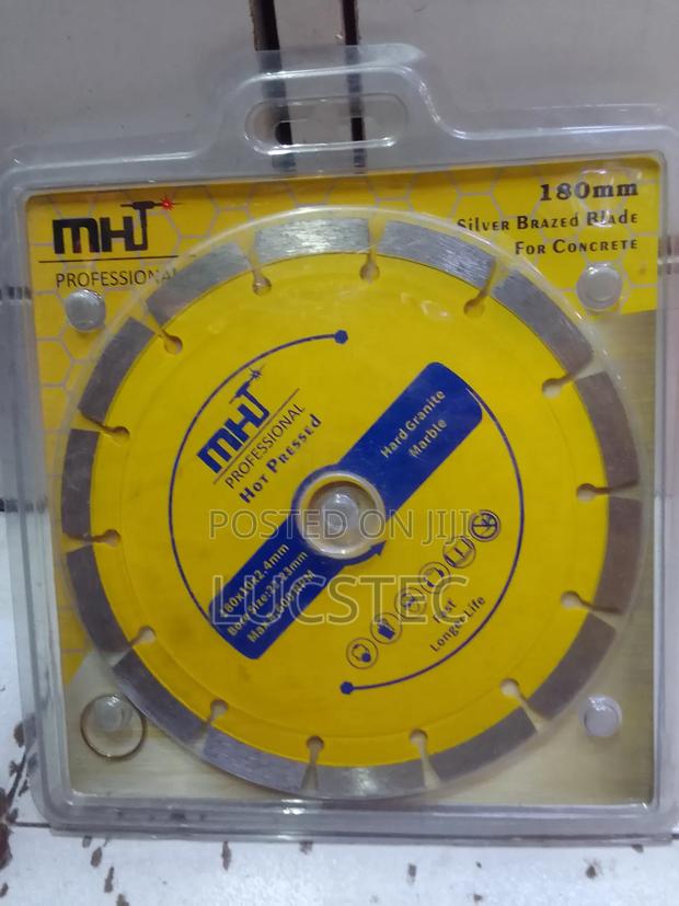 MHJ Silver Brazed Blade for Concrete 180mm