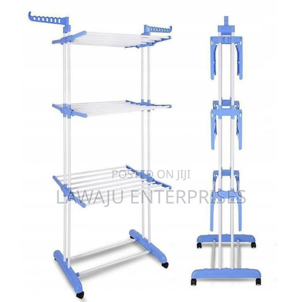3 Layer Portable Cloth Drying Rack - main view
