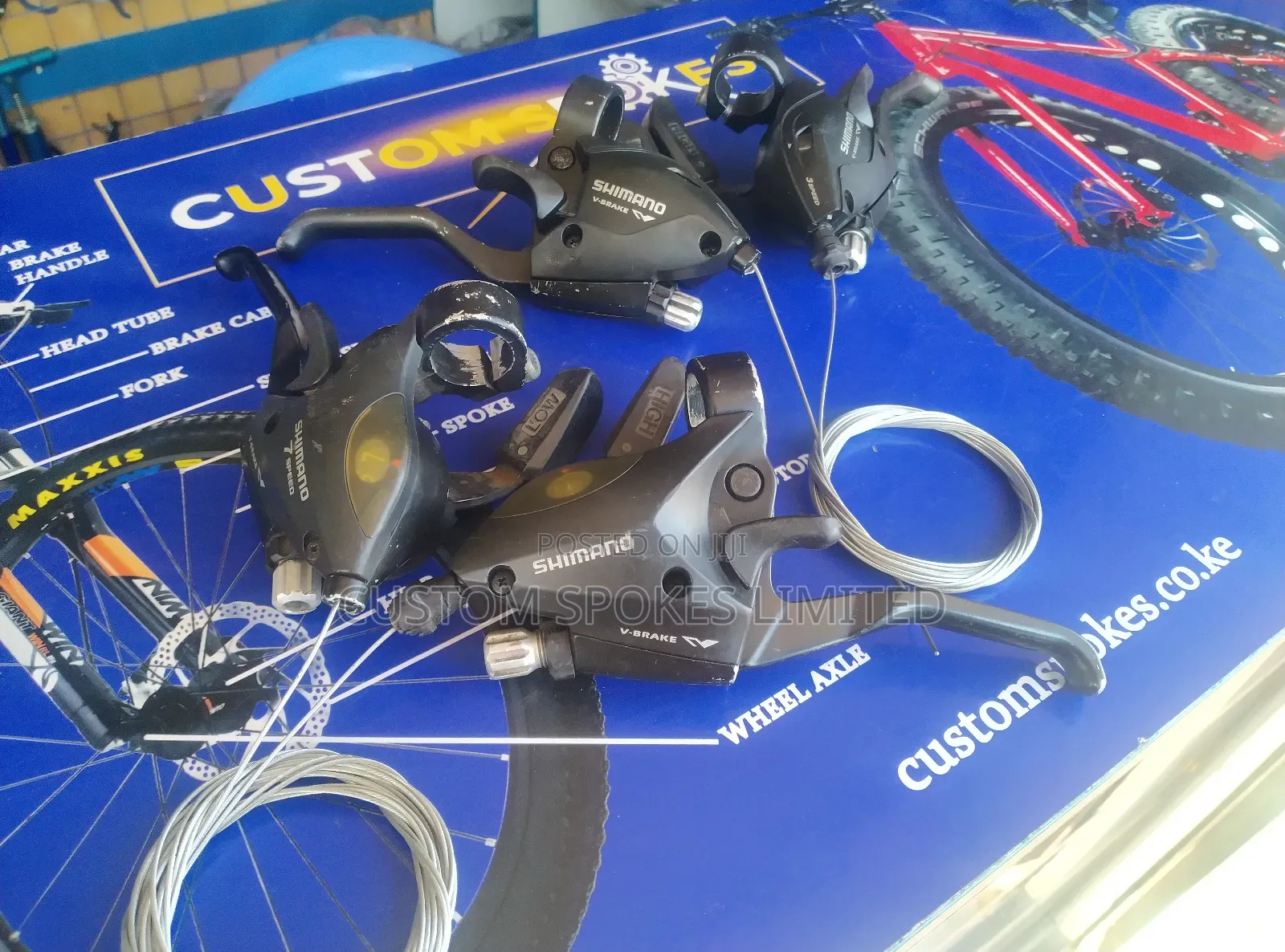 Shimano Ex UK 7 8 Speed Trigger Shifters