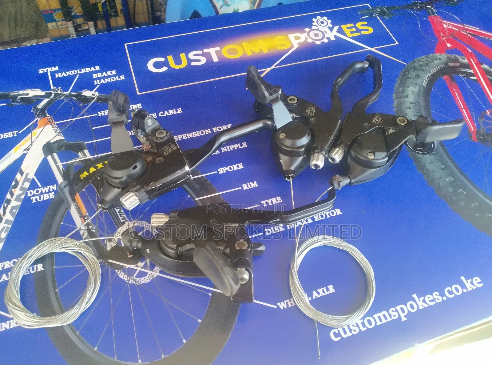 Shimano Ex UK 7 8 Speed Trigger Shifters