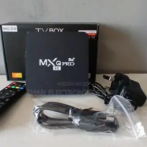 Smart Streaming MXQ PRO Smart Android TV Box 8GB Ram + 128GB