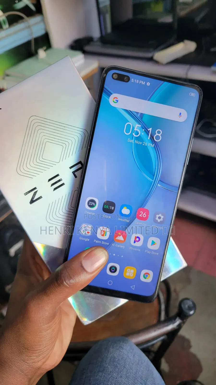 Infinix Zero 8 128 GB Blue
