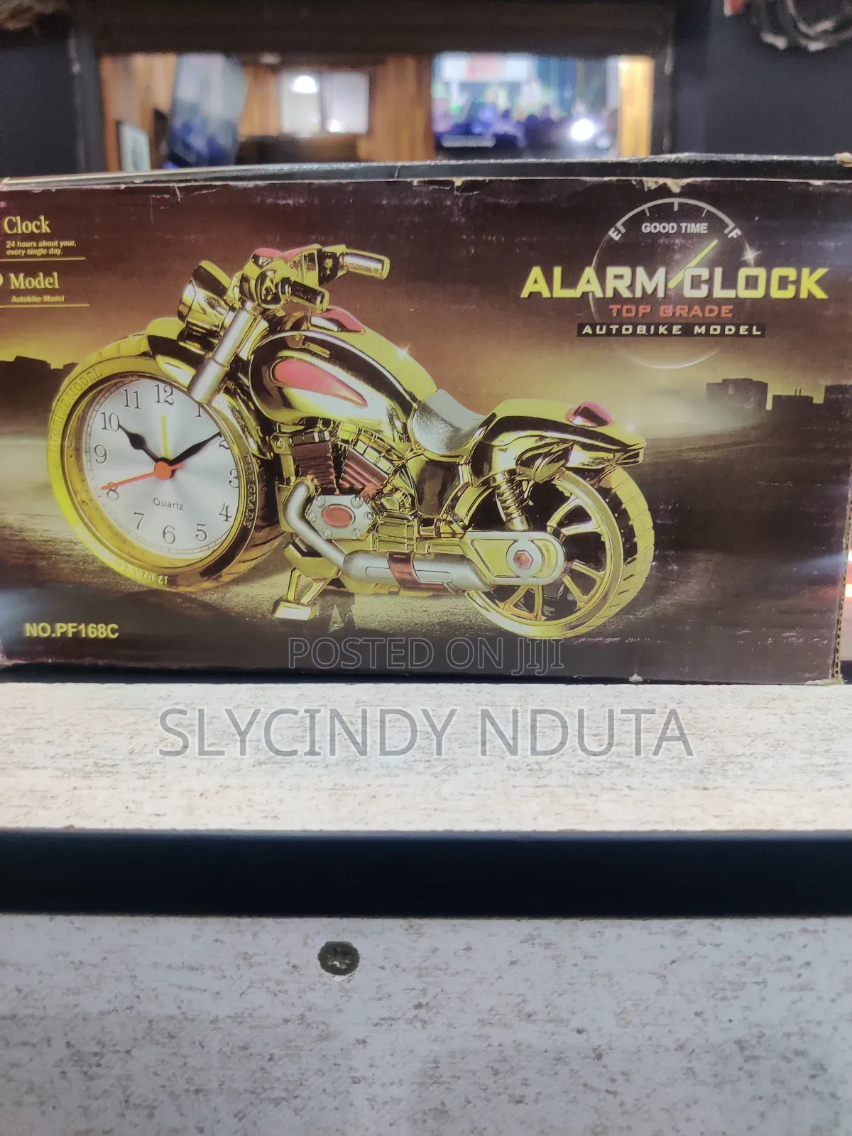 Autobike Model Alarm Clock