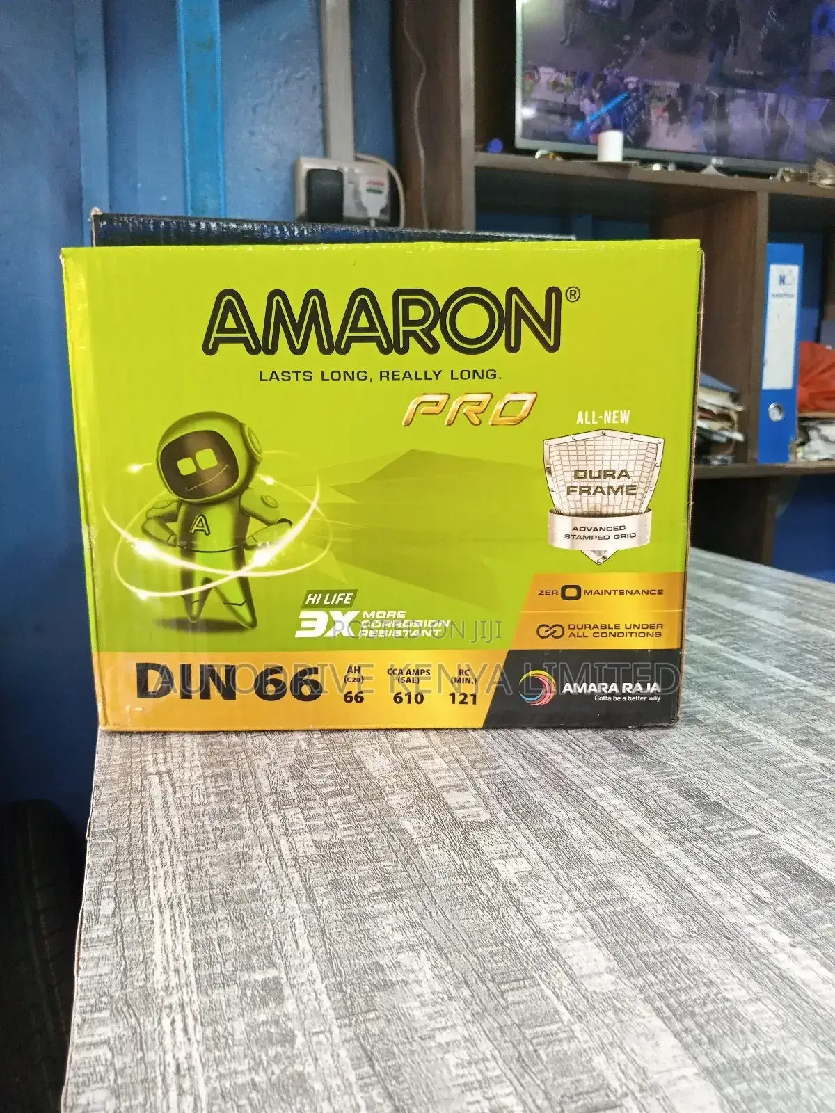 DIN66L AMARON Car Battery