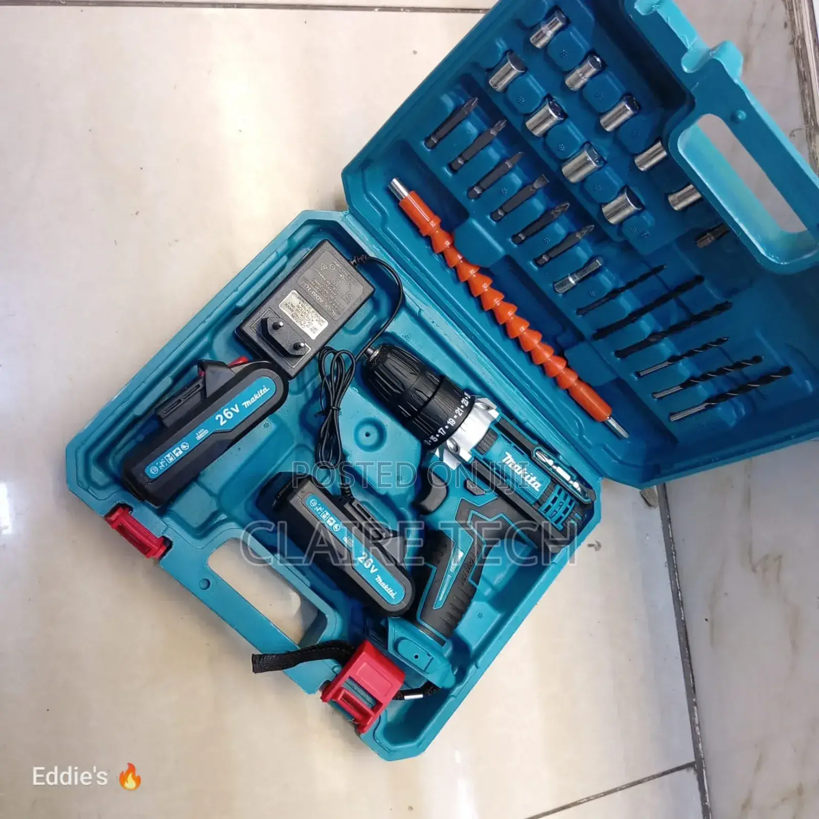 26V Makita Cordless Drill Set