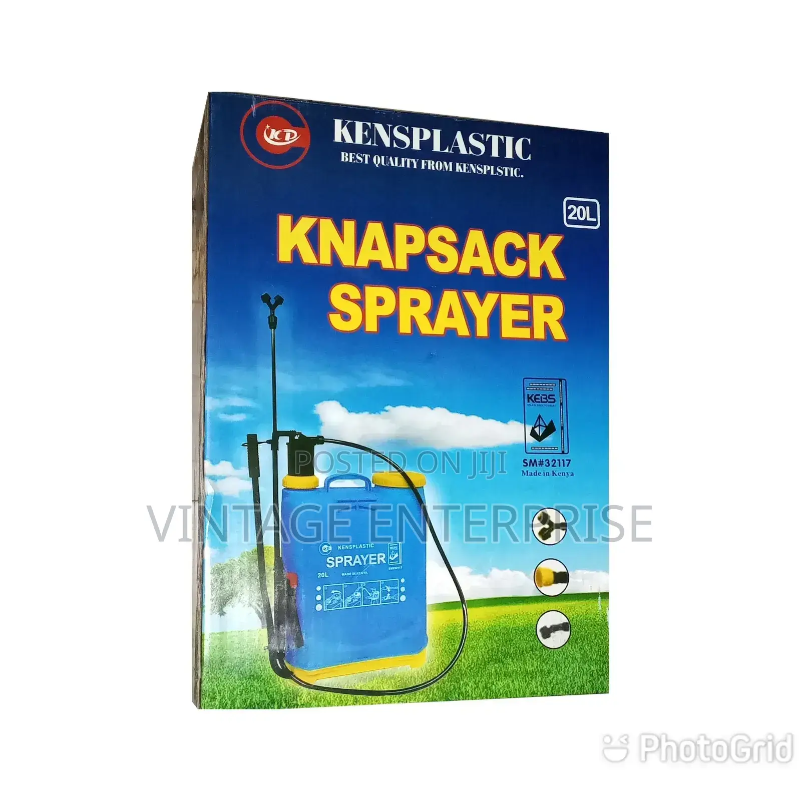 Kensplastic 20litre Knapsack Sprayer