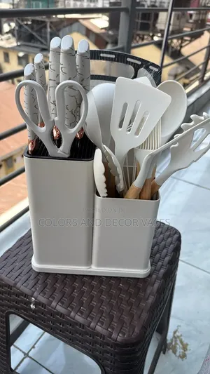 Complete Set of White Cutlery