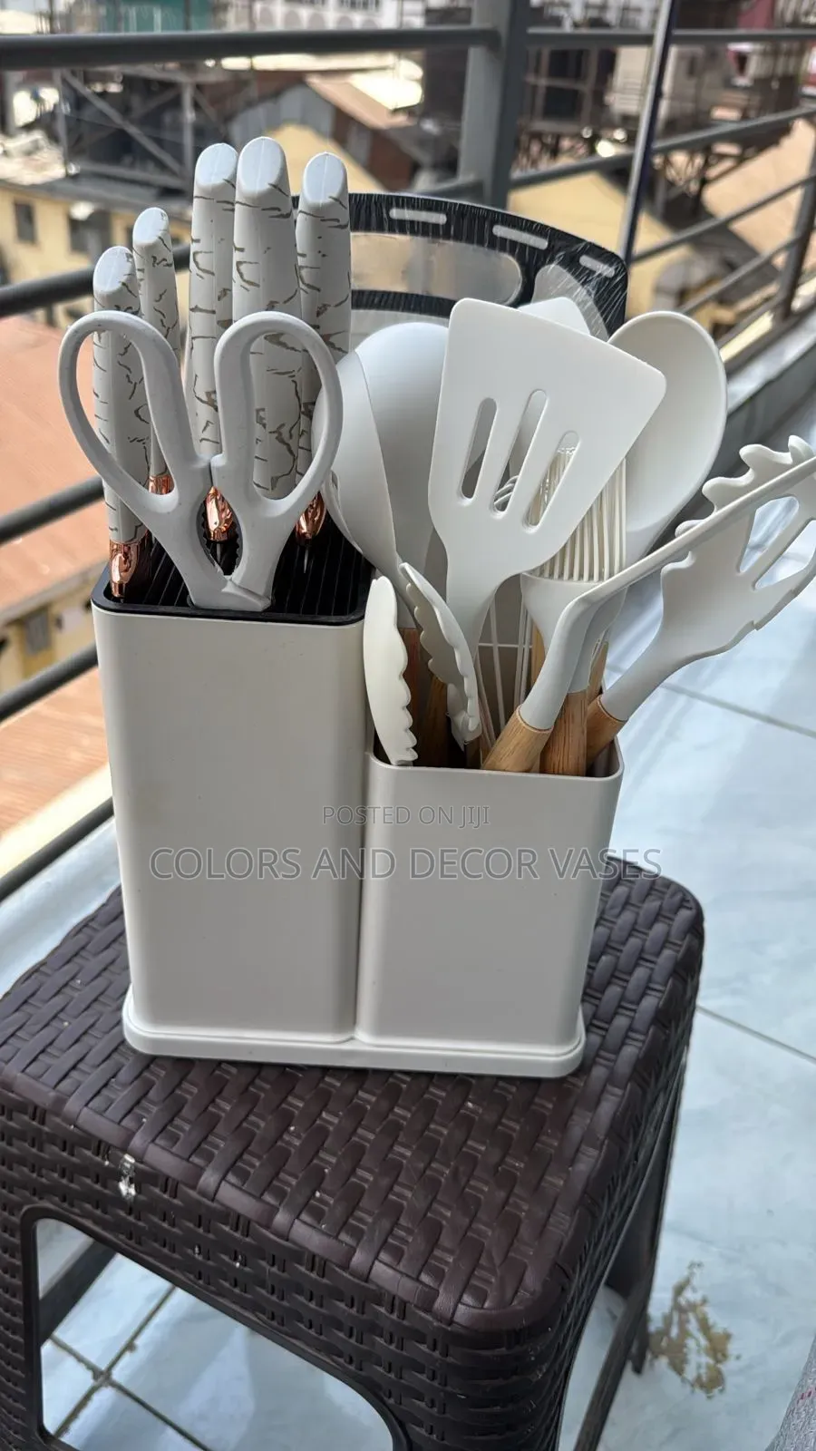 Complete Set of White Cutlery