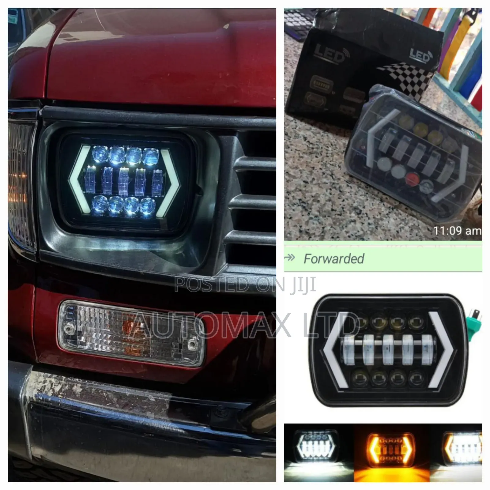 FJ78/79: LED Headlights for Toyota Prado, BOX
