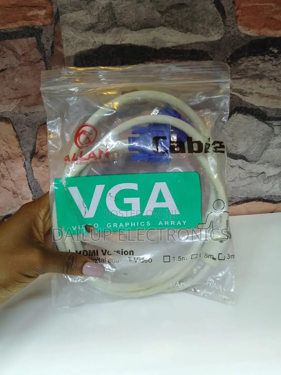 High Resolution VGA Cable