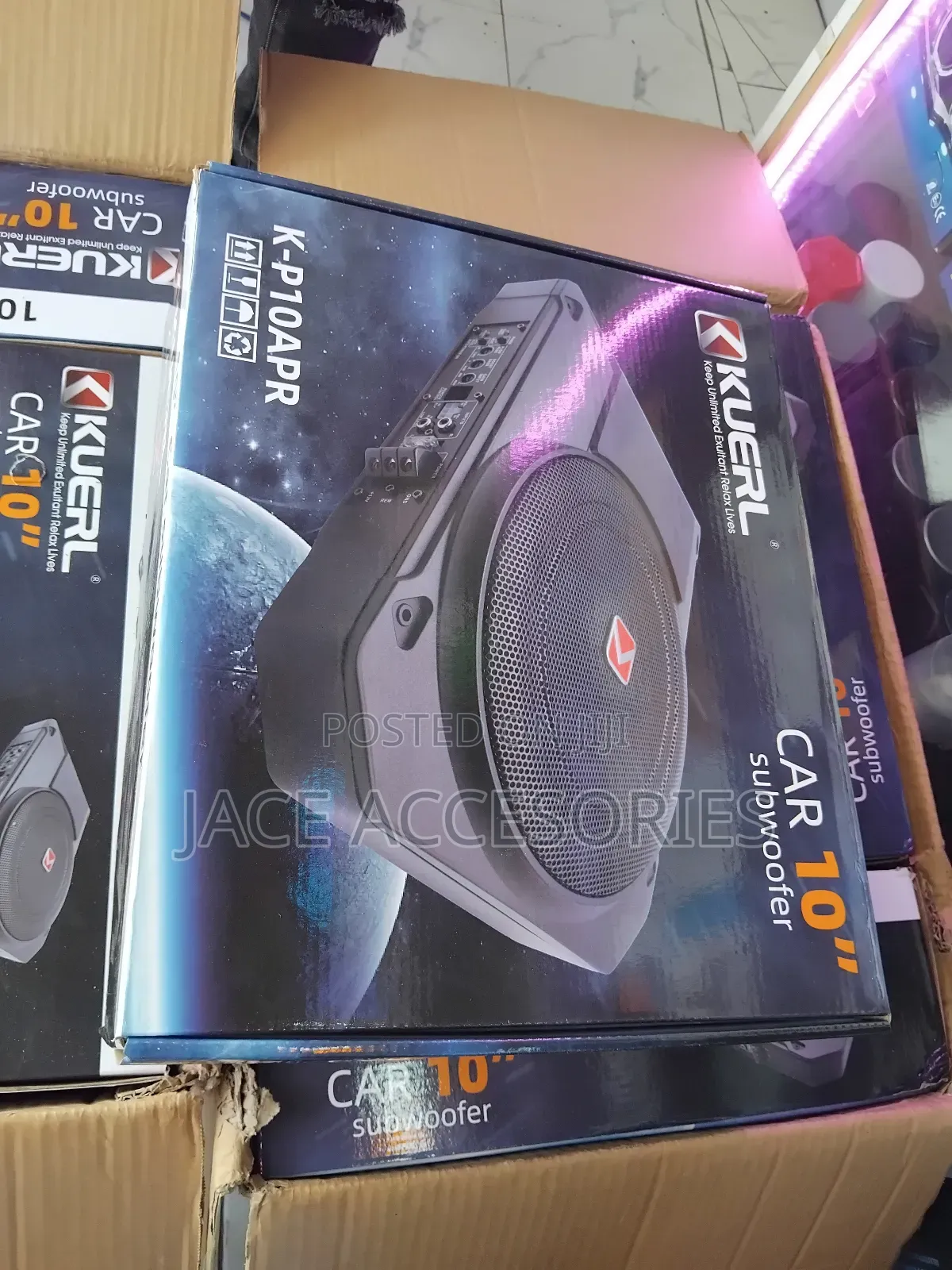 10' Kuerl Underseat Subwoofer