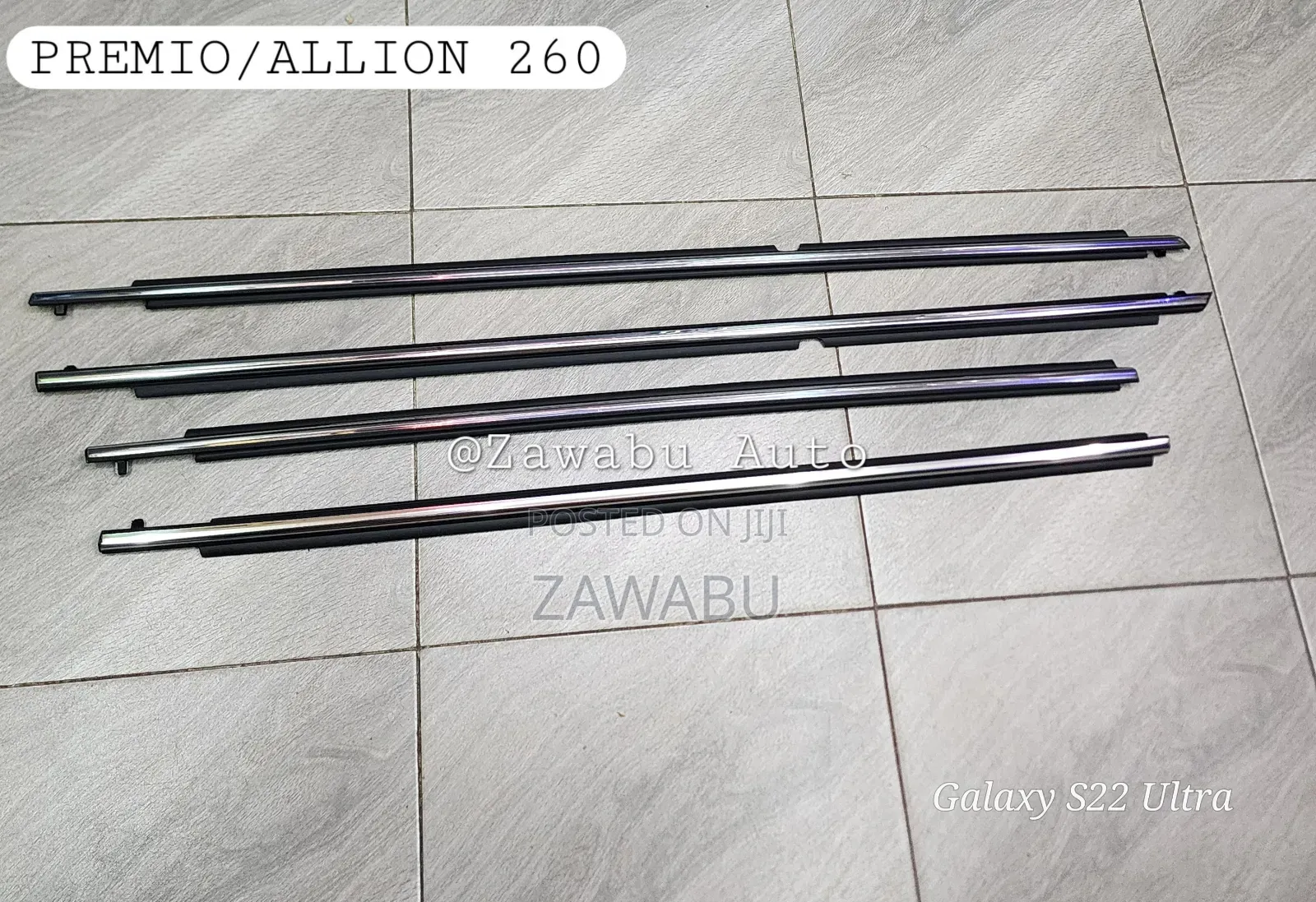 Weather Strip Chrome Premio/Allion 260