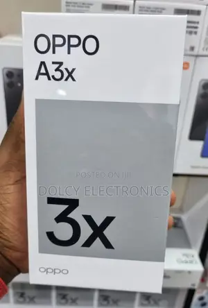 New Oppo A3x 128 GB Black