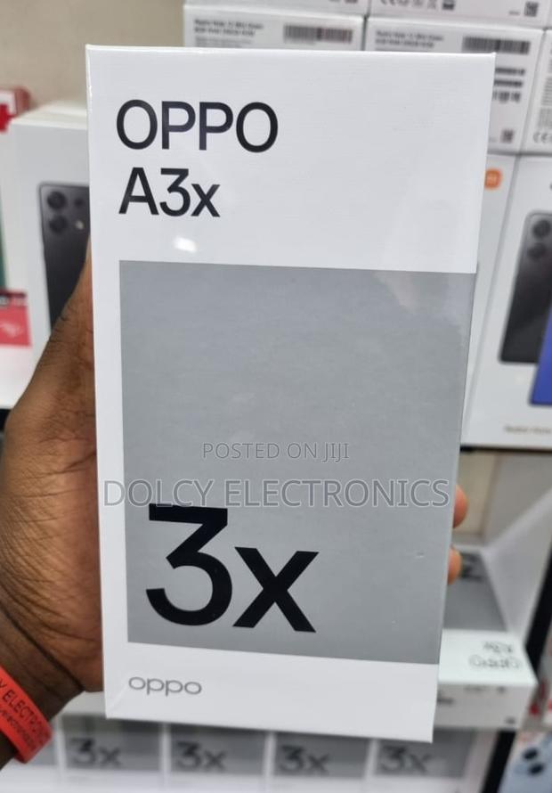 New Oppo A3x 128 GB Black - thumbnail 2