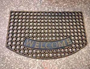 Rubber Door Mat 50*80cm/Heavy Duty Outdoor Rubber Mat