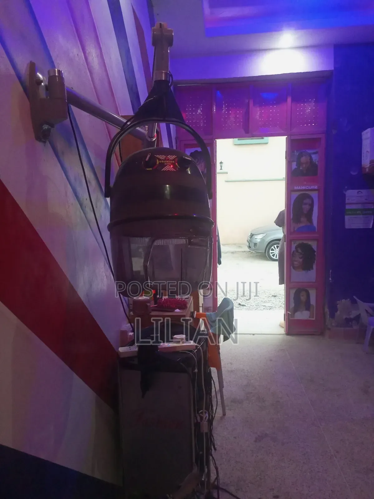 Salon on Sale,Fully Equipped and Operating