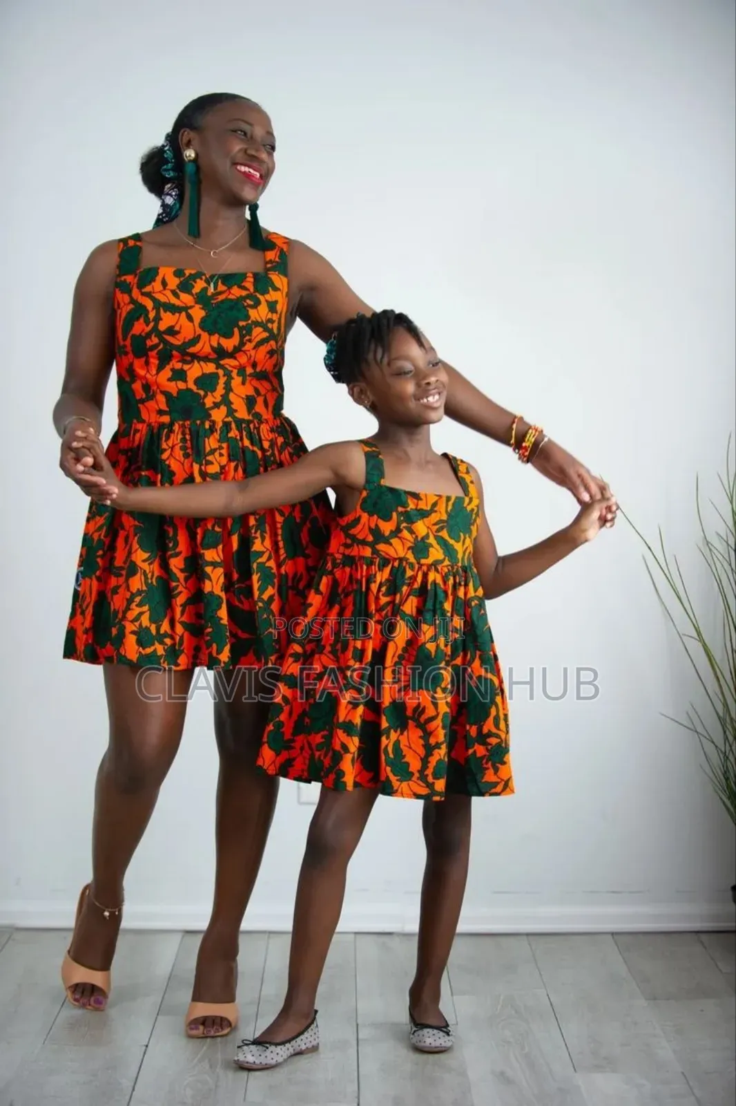 Latest Kitenge Fashion for Mum and Daughter