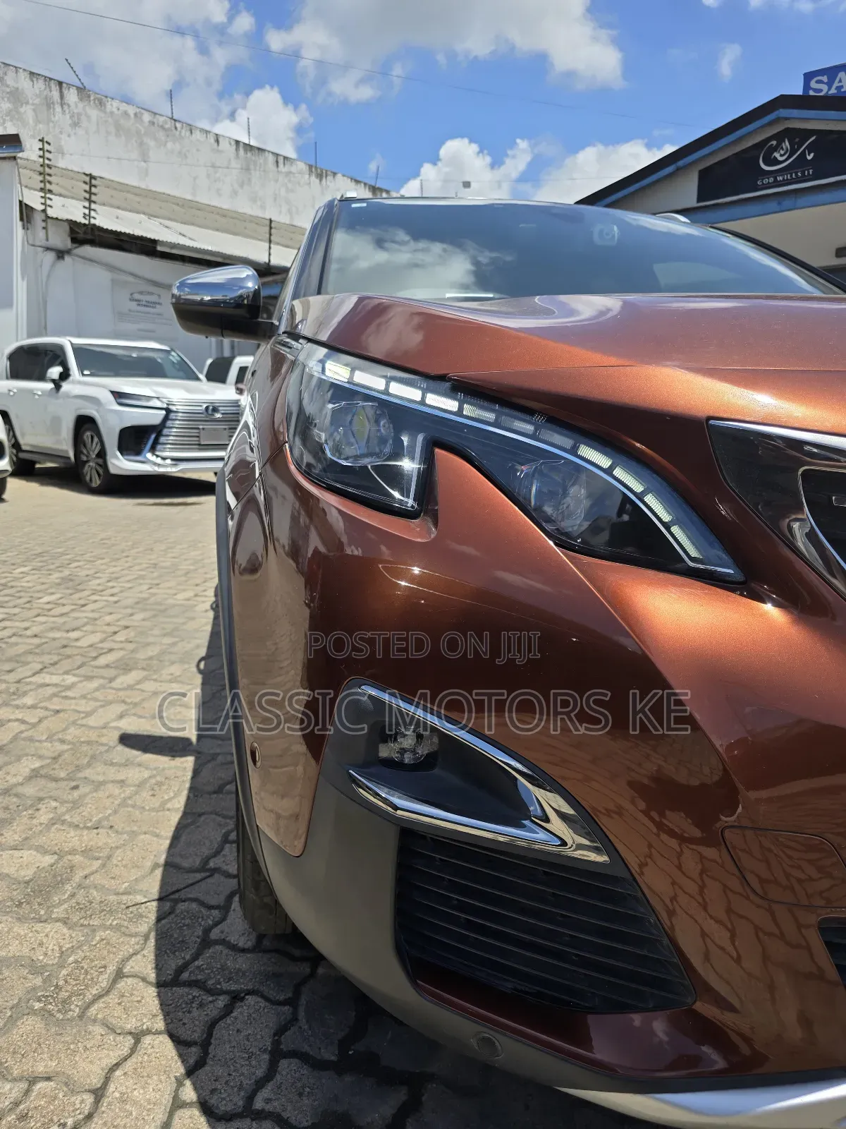 Peugeot 3008 2018 Brown
