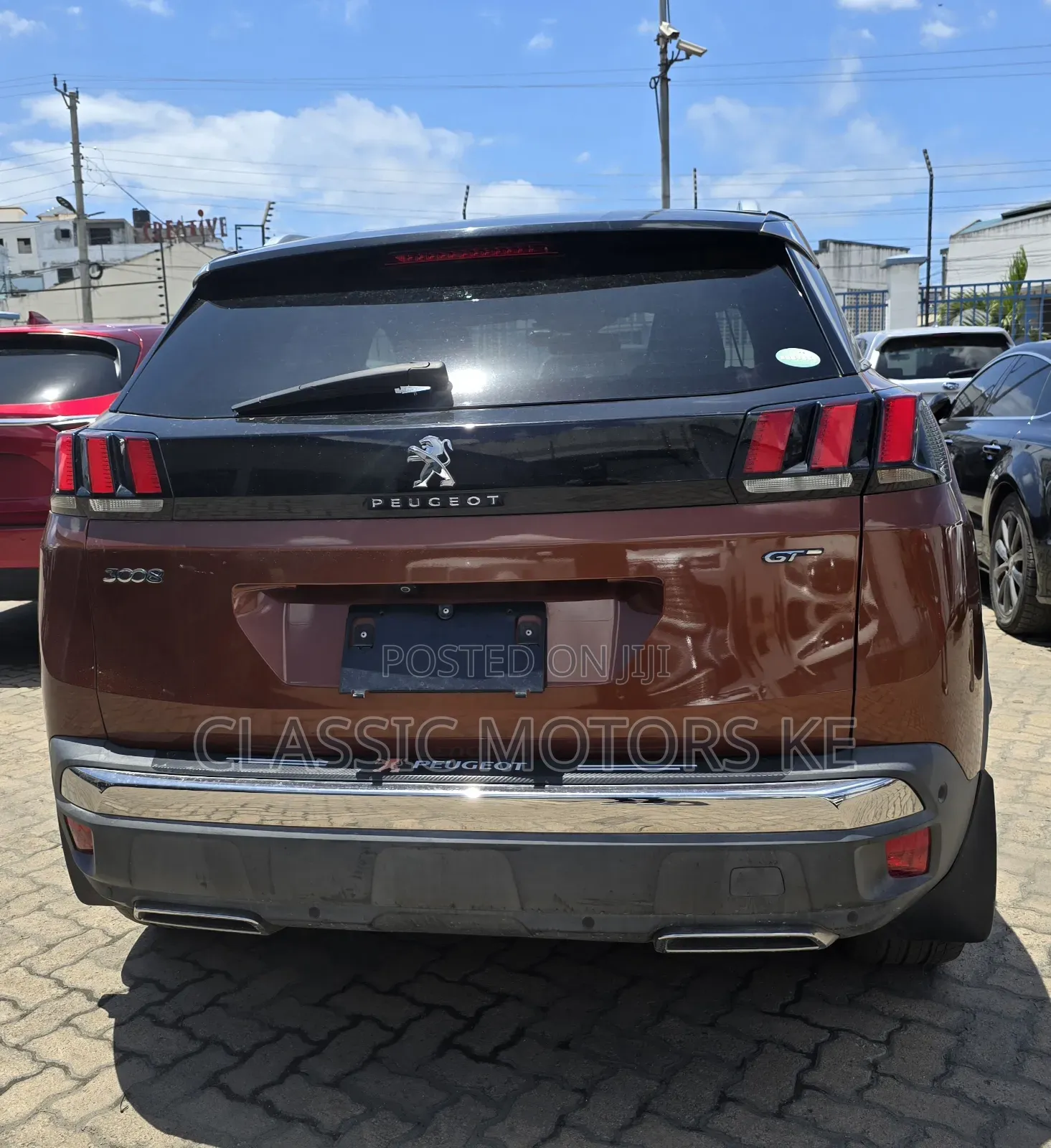 Peugeot 3008 2018 Brown