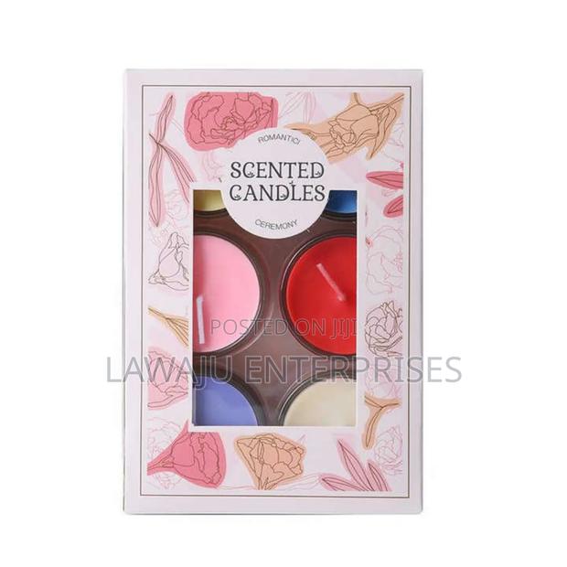 6 Pc Scented Candles - main view