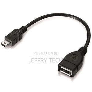 Mini 5-Pin USB to USB 2.0 AF OTG Adapter Cable - thumbnail 2