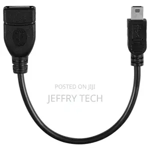 Mini 5-Pin USB to USB 2.0 AF OTG Adapter Cable