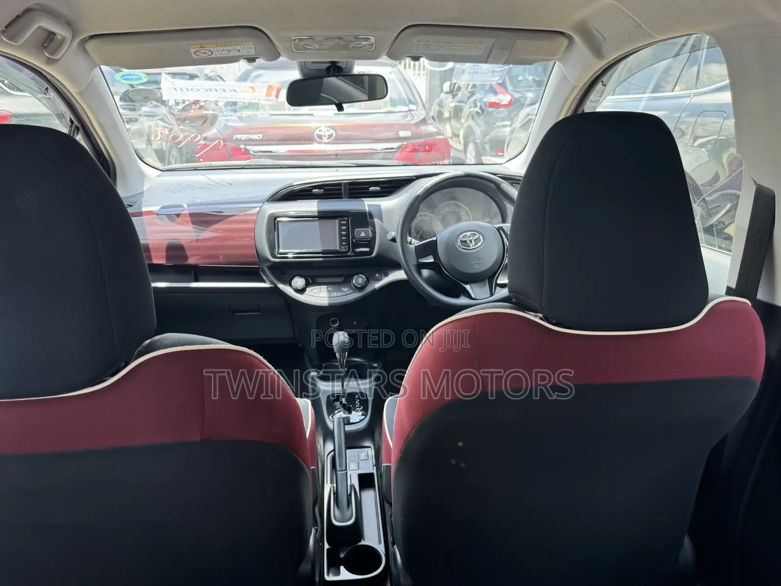 Toyota Vitz 1.3 FWD 5dr 2018 Red