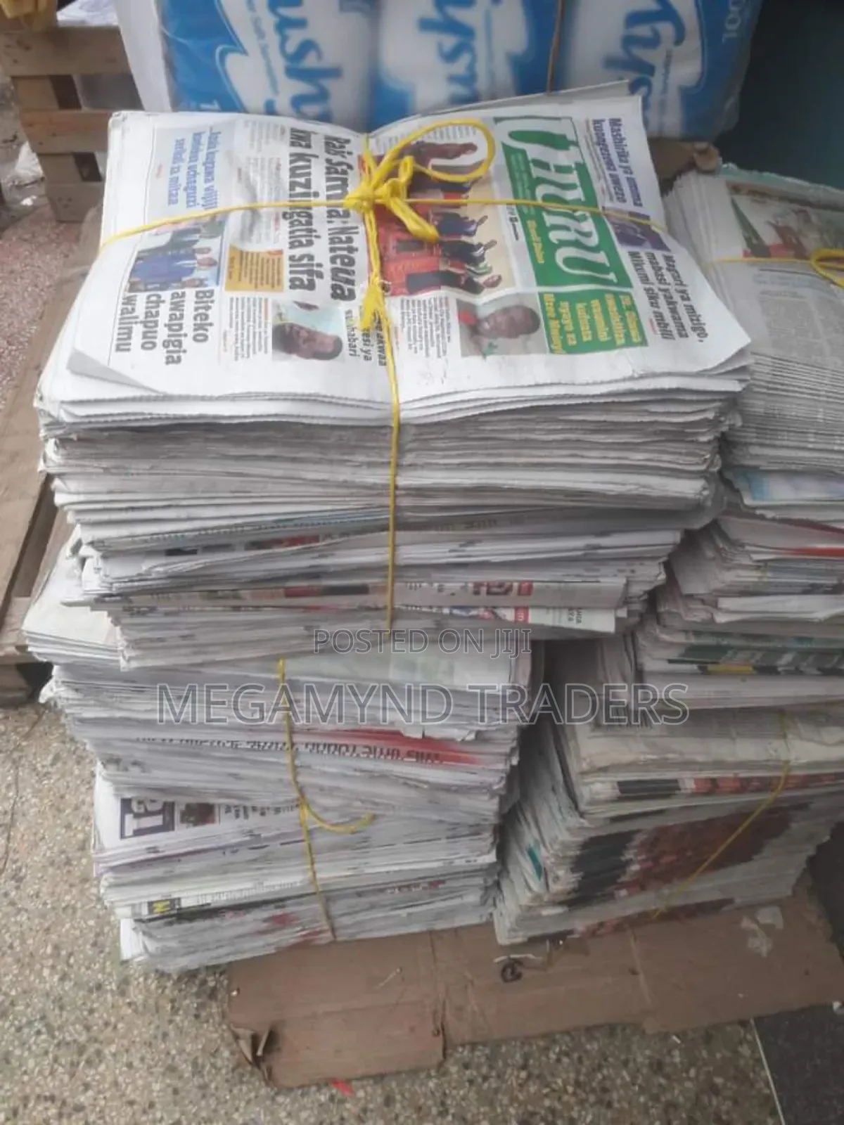 Old Newspaper 20kg/Gazeti Mzee 20kg