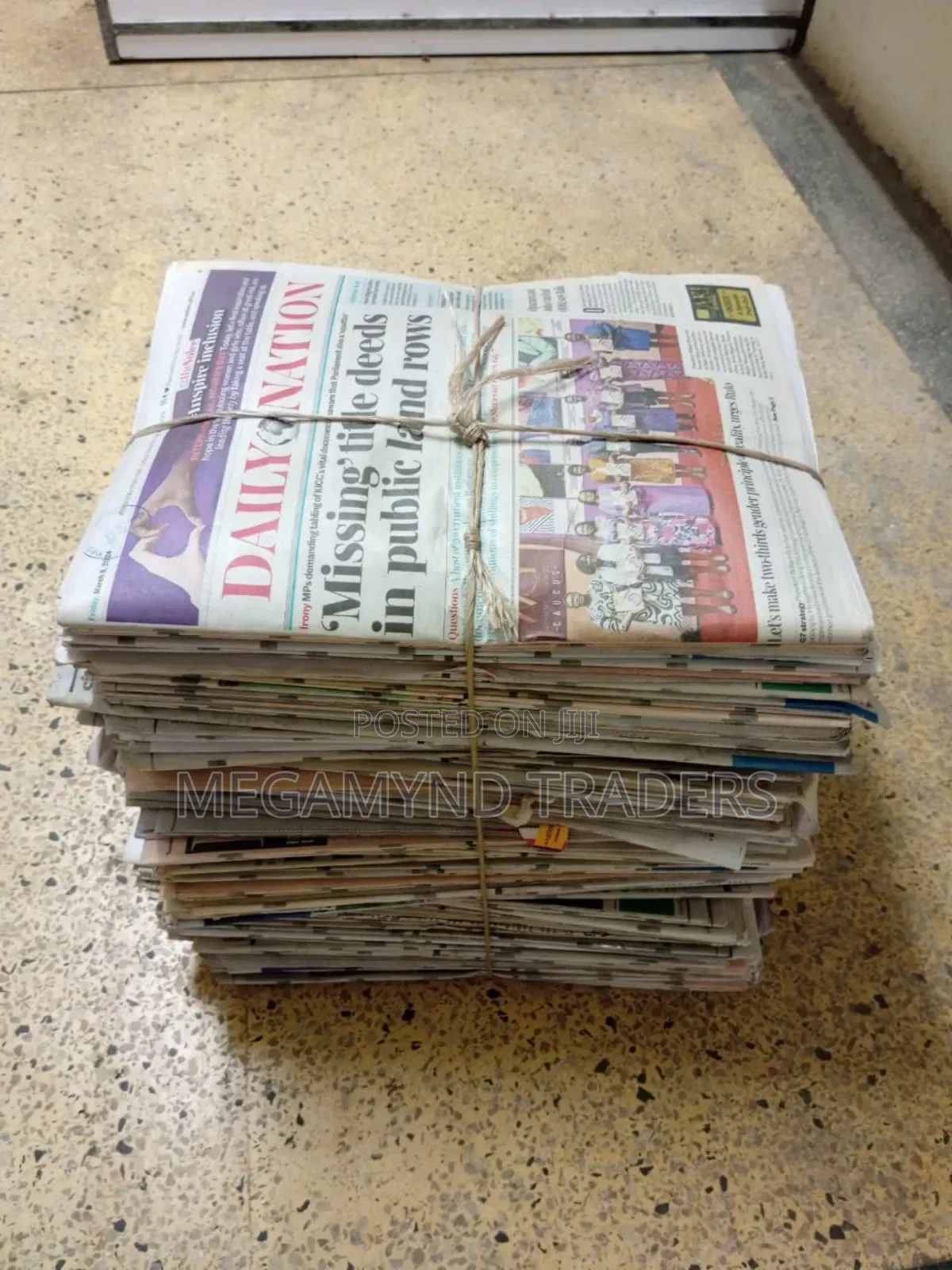 Old Newspaper 20kg/Gazeti Mzee 20kg